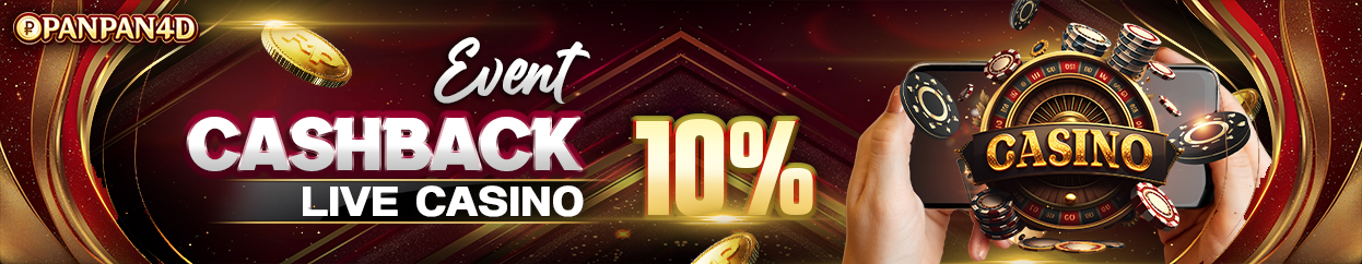 BONUS CASHBACK LIVE CASINO 10%