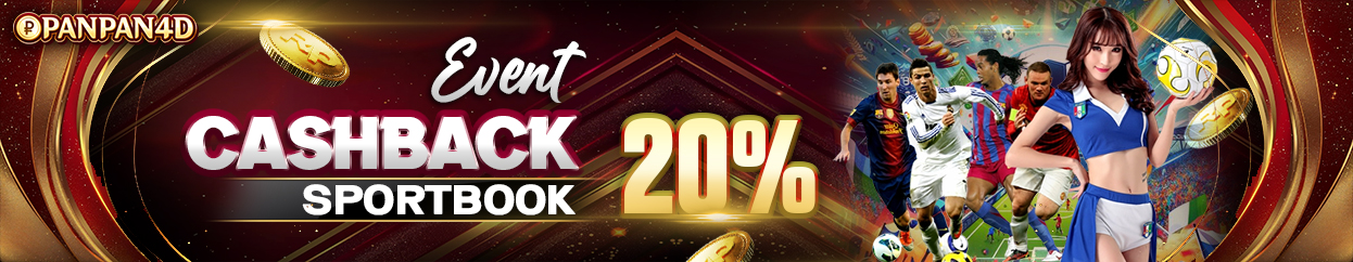 BONUS CASHBACK SPORTBOOK 20%