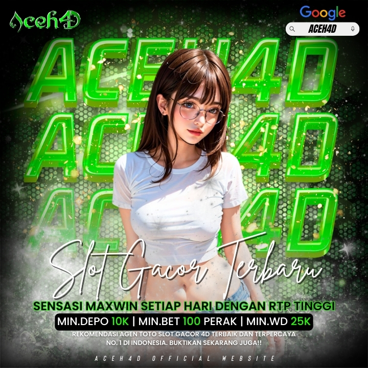 ACEH4D Situs Toto Slot Gacor ,RTP Slot gacor Dan Prediksi Toto Jitu