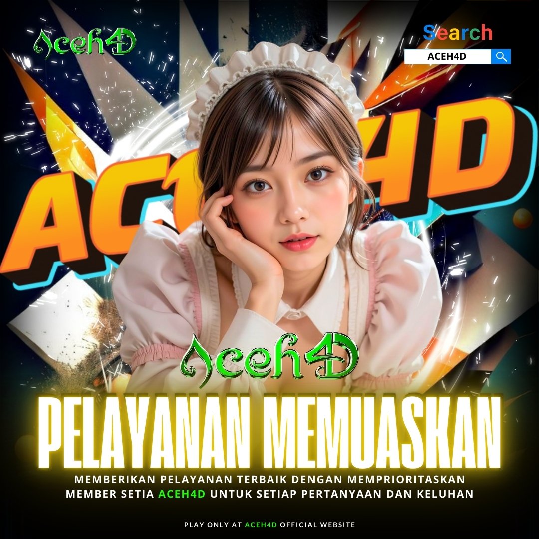 ACEH4D 🍨 Surga Kemenangan Dijamin Cuan 1000% Tanpa Kekalahan!!!