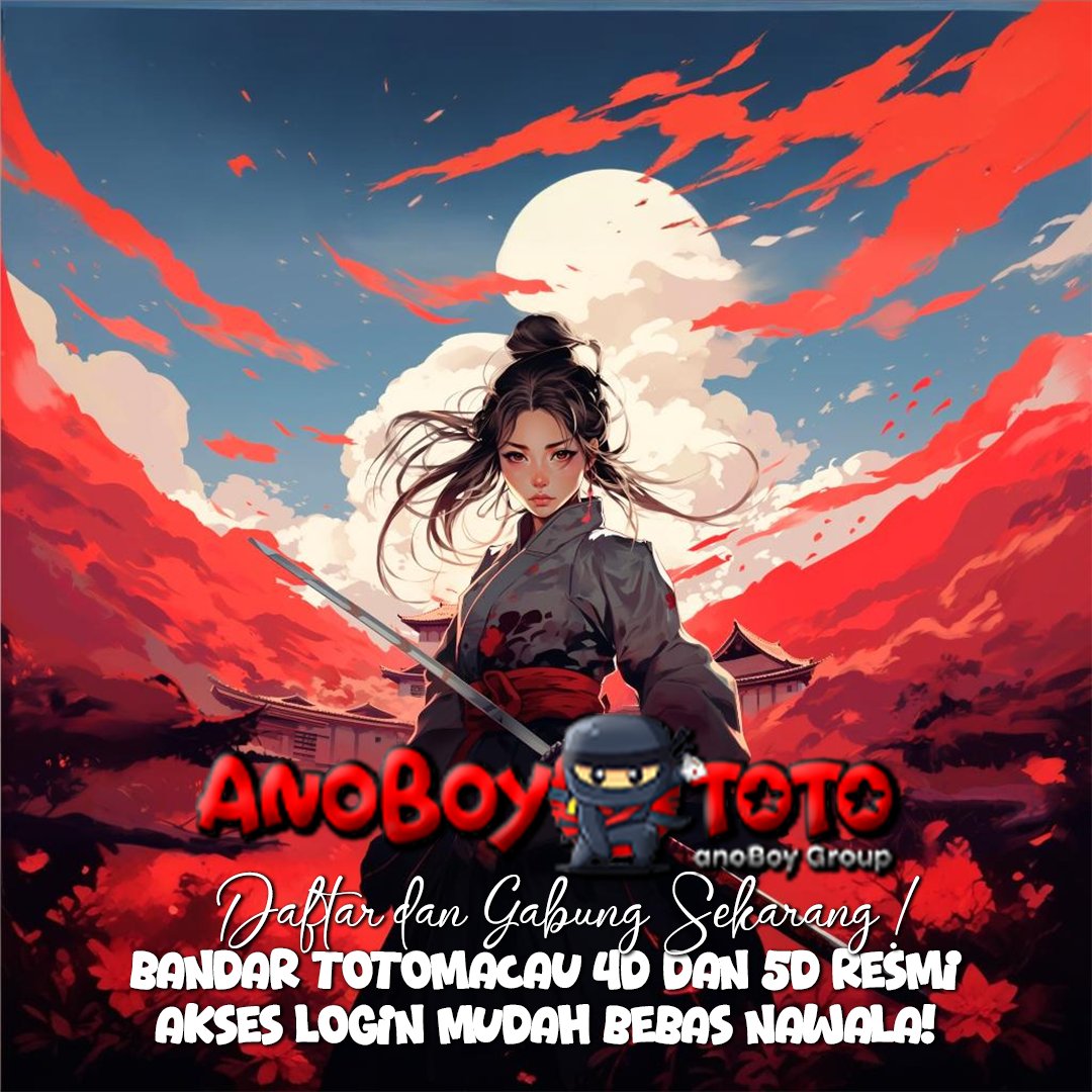 ANOBOYTOTO : Link Login Situs Toto Togel 4D Online Resmi Terbesar di Indonesia