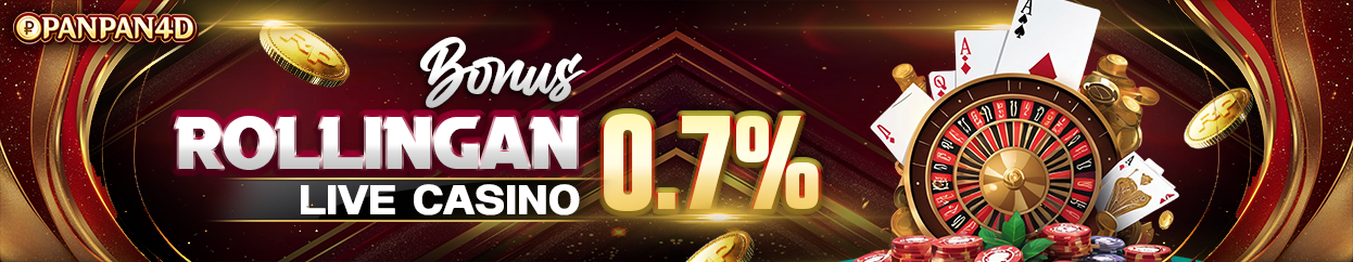 BONUS ROLLINGAN 0.7% LIVE GAME
(CASINO)