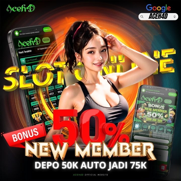 ACEH4D 🌙 : SLOT TOTO GACOR Yang Akan Membawa Kemenangan Di Setiap Putaranya, Dengan Fitur RTP LIVE 99% Akurat!!